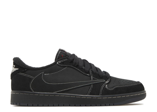 Travis Scott x Air Jordan 1 Low OG Black Phantom Premium Sneakers